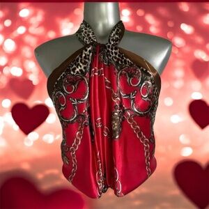 🆕🎁Luxury Satin Scarf  Top